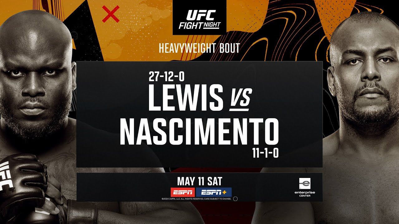 Льюис вырубит Насименто, Борщев расправится с Хупером: ставки на лучшие бои UFC on ESPN 56